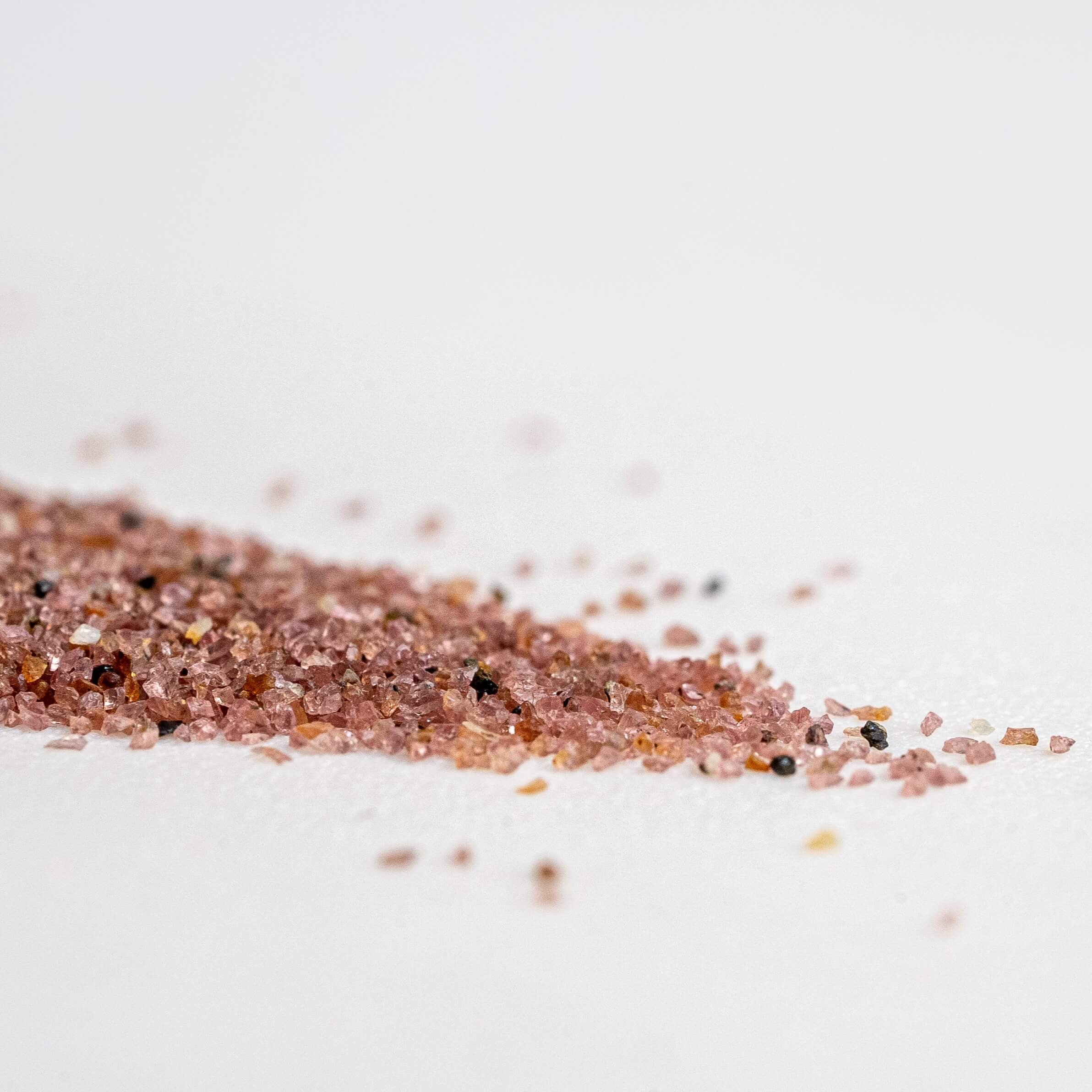 one of the non-steel abrasives, garnet