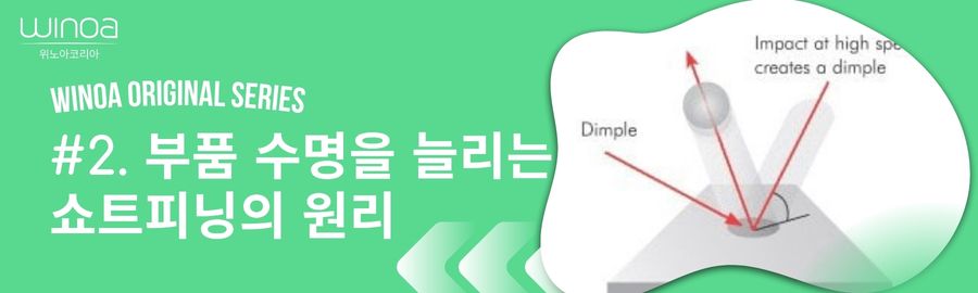 [쇼트피닝 시리즈] #2. 쇼트피닝의 원리 — 압축 잔류응력이 부품 수명을 바꾼다