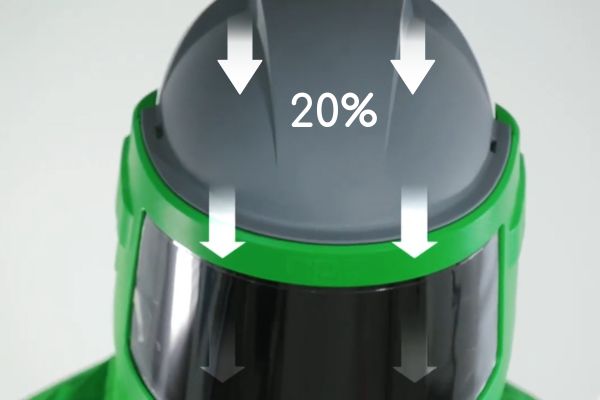 gvs-nova3-블라스팅-헬멧-송기마스크-폭포수-에어시스템-정수리