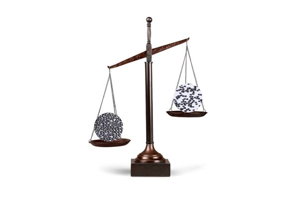 투사재량-무게-비교-저울